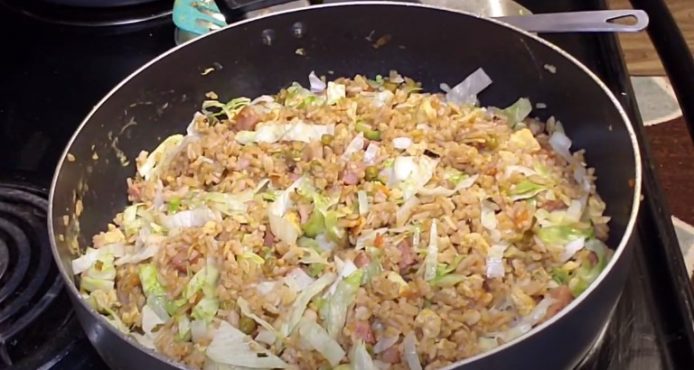 arroz chino receta