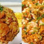 arroz con camarones receta facil